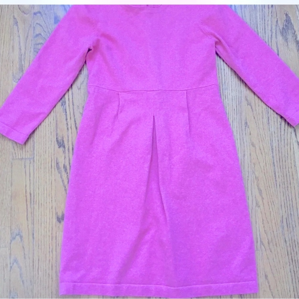 Tyler Boe XS Pink Cotton Sweater dress.